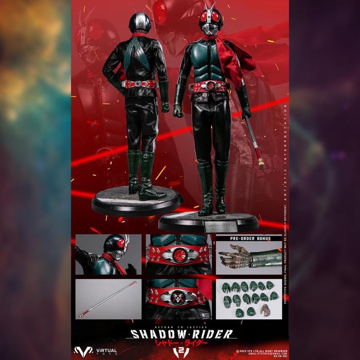 VTSTOYS VM-050 シン ライダー V1 1/6 shin rider 1/6 Scale Virtual Toys VM050 Shin Masked Rider - Masked