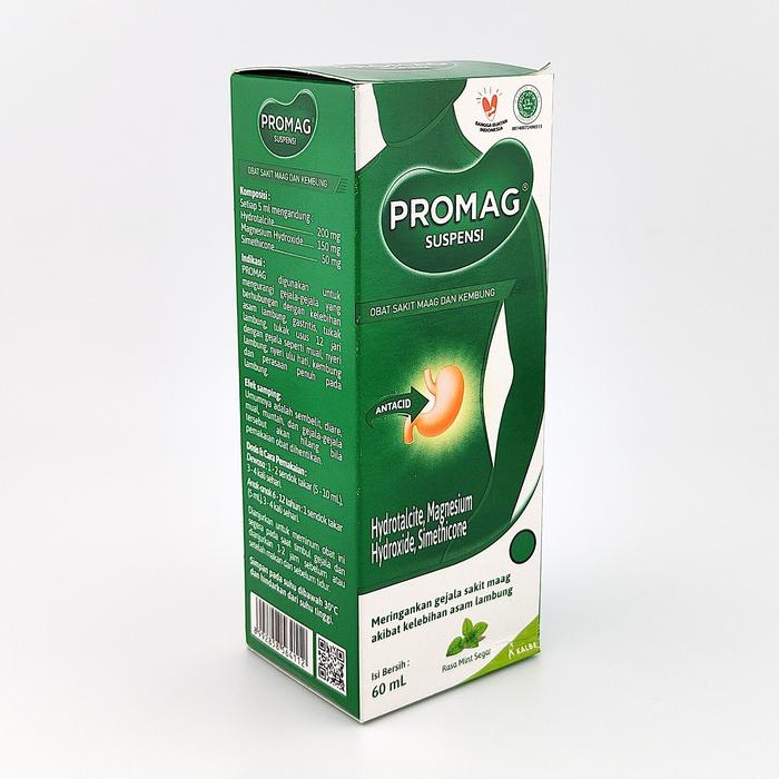 Gambar Promag Suspensi 60 Ml - Obat Maag/Asam Lambung/Mual dari Apotek Prima Madiun undefined Tokopedia