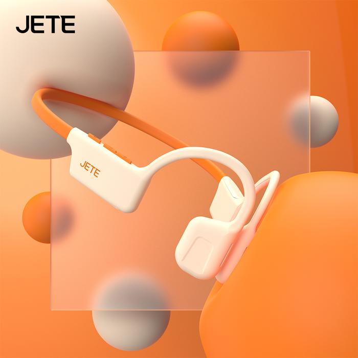 Gambar JETE Headset Open Style Running Open Ear Air Conduction IPX4 Sweatproof Wireless Earphone Sport Bluetooth Earbuds Olahraga Lari - Beige dari JETE Authorized Store undefined Tokopedia