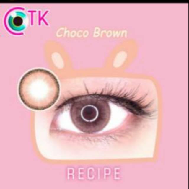 Gambar Softlens Recipe - Normal Only!! - Choco Brown, Normal dari MMSOFTLENS undefined Tokopedia