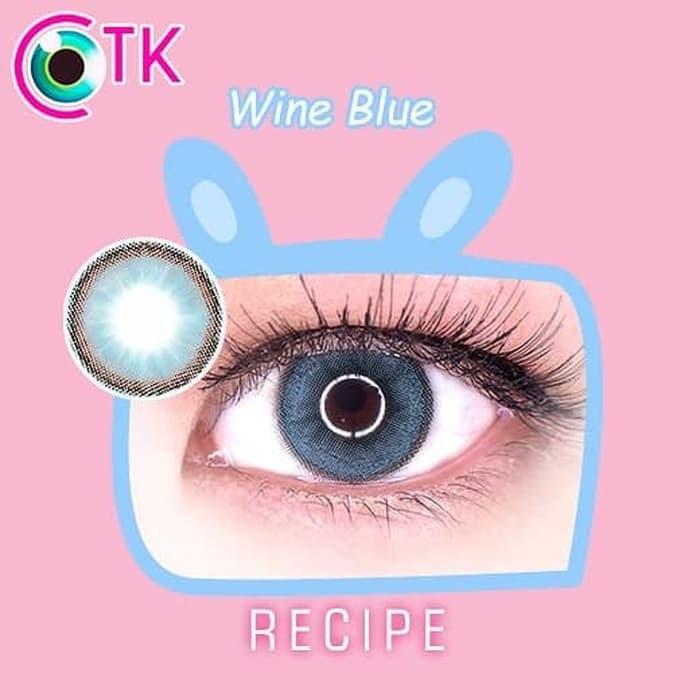 Gambar Softlens Recipe - Normal Only!! - Wine Blue, Normal dari MMSOFTLENS undefined Tokopedia