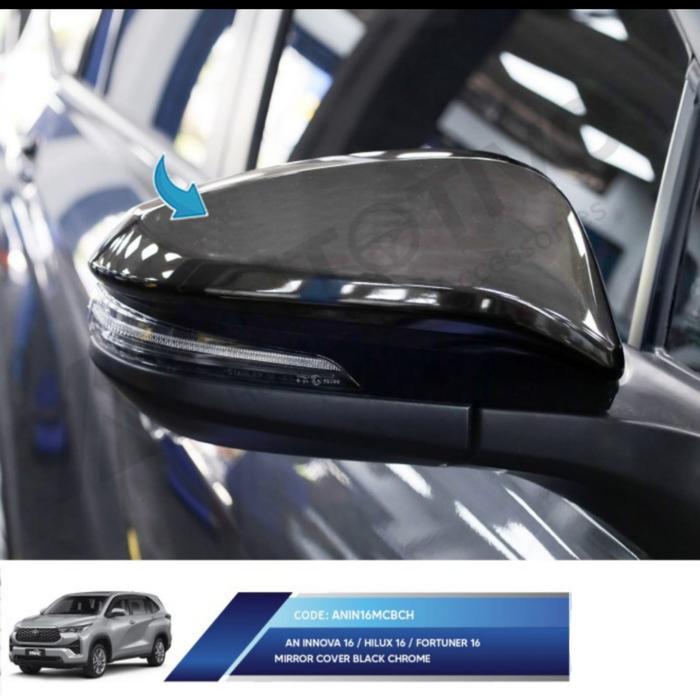 Gambar Cover Spion Mobil INNOVA Zenix Mirror Black Krom dari kota variasi undefined Tokopedia