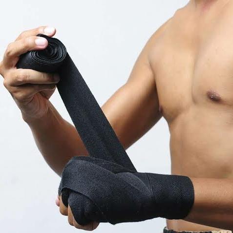 Gambar hand wrap - Hitam dari Re-fight undefined Tokopedia