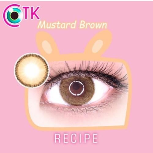 Gambar Softlens Recipe - Normal Only!! - Mustard Brown, Normal dari MMSOFTLENS undefined Tokopedia