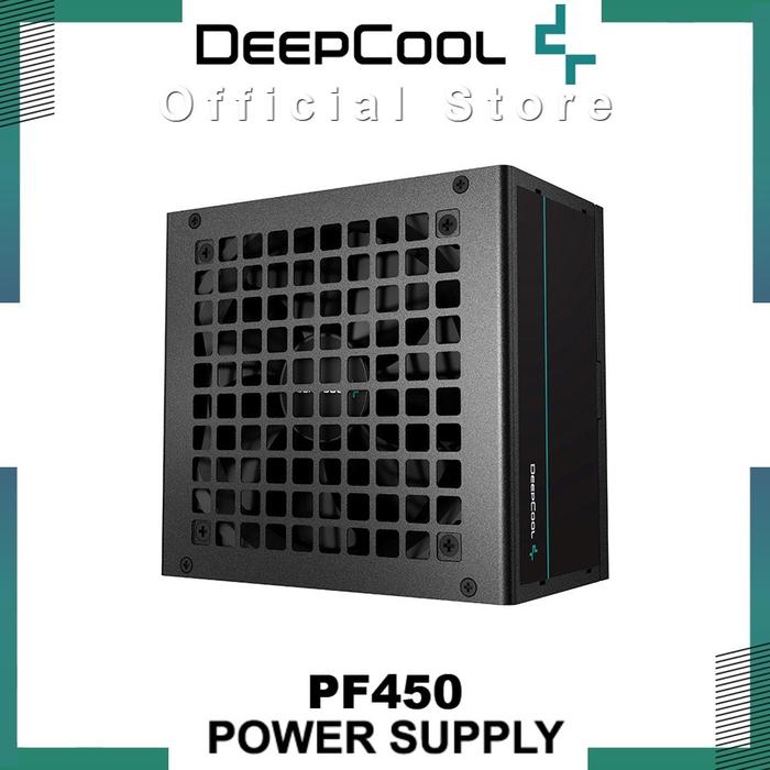 Gambar PSU Deepcool PF450 - 450Watt White 80+ Flat Cable - PSU 450w Deepcool dari Global Link Distribution undefined Tokopedia