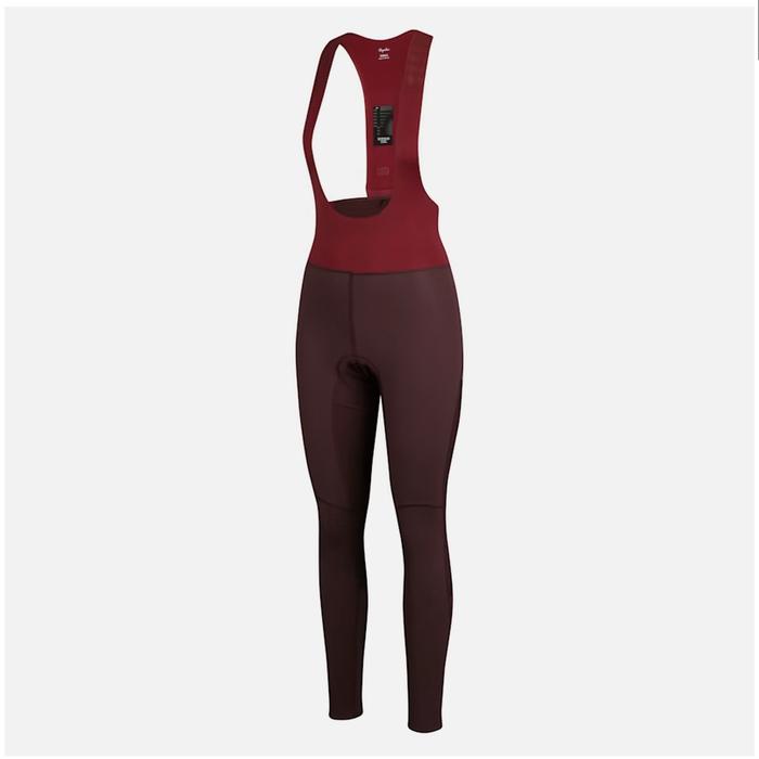 Gambar Rapha Women Pro Team Winter tights BIB sepeda - Burgundy, S dari Running Bites undefined Tokopedia