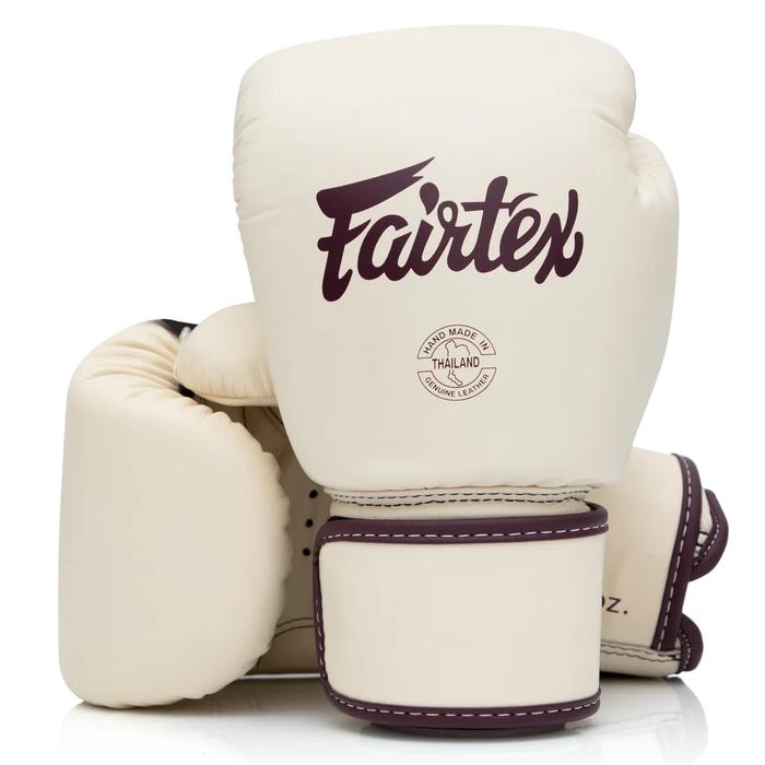 Sarung tinju Fairtex BGV16 Boxing gloves muay thai gloves Khaki, oz