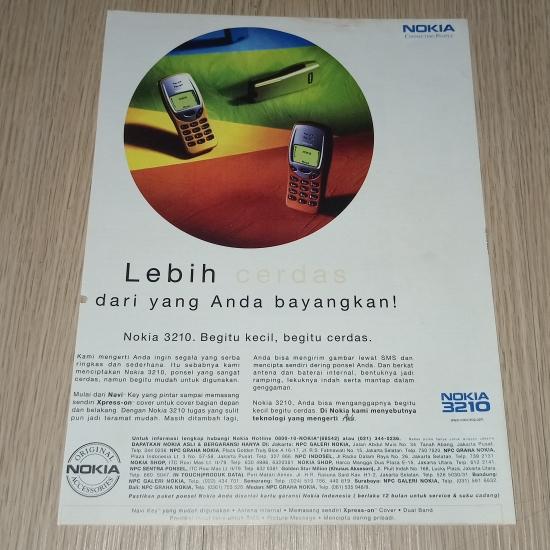 Gambar Iklan Cetak Jadul HP Nokia - Hitam dari Kawan DuniaMayaShop undefined Tokopedia