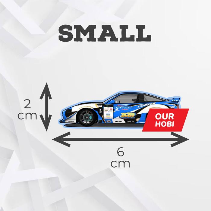 Gambar Sticker Drift Nissan 180SX Masato Kawabata D1GP - Small dari Our Hobi undefined Tokopedia