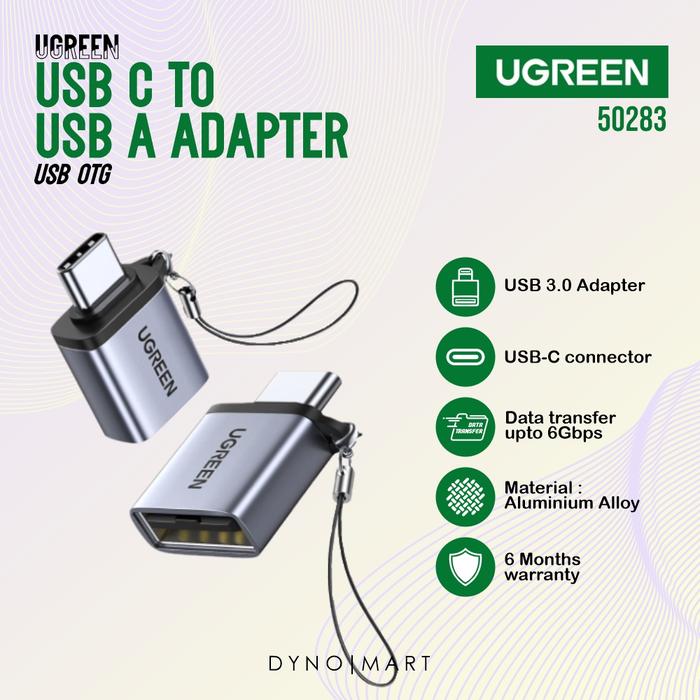 Jual UGREEN USB Type C OTG Male to USB A Female Adapter Konverter ...