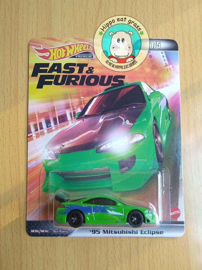 Gambar Hot Wheels Hotwheels Fast & Furious 95 Mitsubishi Eclipse dari Hippoeatgrass undefined Tokopedia