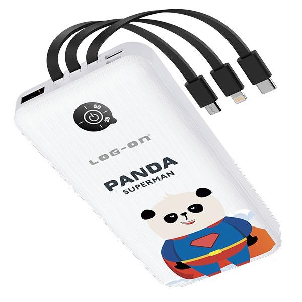 Gambar Myroots X Log On Powerbank Karakter Hulk JGO 100H 10.000 mAh LED - PANDA SUPERMAN, PB JGO-100H dari Myroots store undefined Tokopedia
