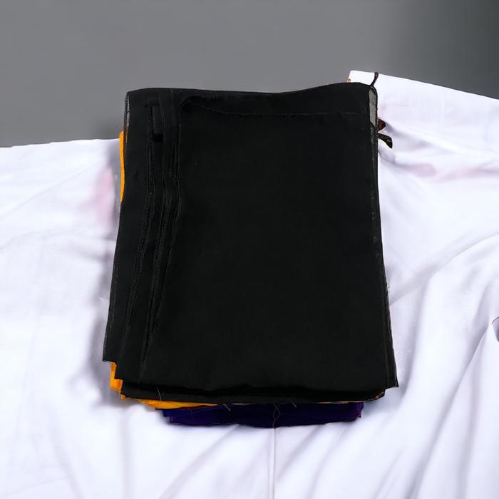 Gambar selendang polos sifon - ikat pinggang kebaya - selendang tari - Hitam, All Size dari Ex kebaya undefined Tokopedia