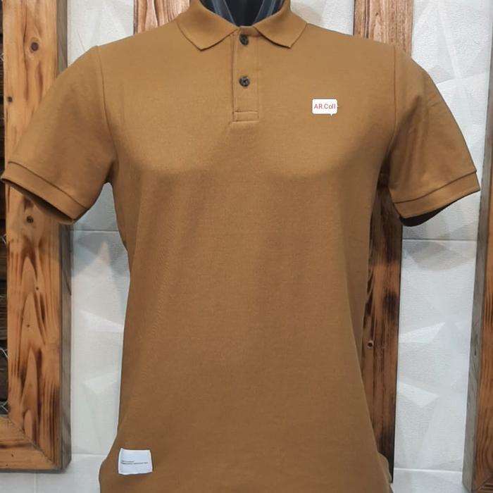 Gambar Kaos Kerah Pria Dewasa Terbaru / Kera Polos - Kuning Kunyit, M dari AR. Collection undefined Tokopedia