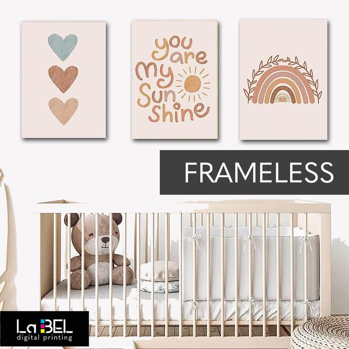 Gambar Wall Art Decor Hiasan Dinding Kamar Anak - Aesthetic - Frameless dari Davin Hobby Shop &amp; Clothing undefined Tokopedia