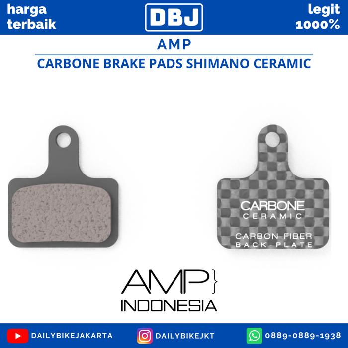 Jual BRAKE PADS AMP SHIMANO DURA ACE ULTEGRA GRX XTR M9100 CARBONE