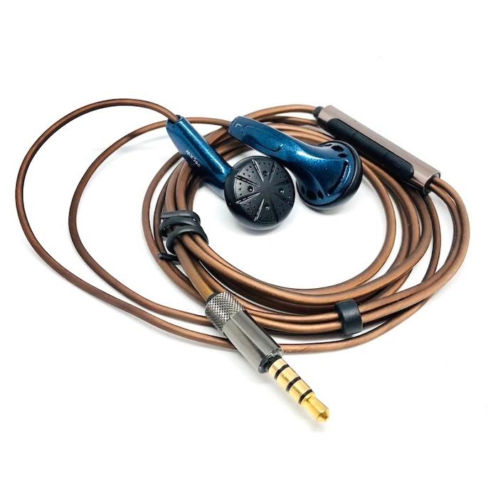 Gambar Earphone Modif Sennheiser MX500 Custom B&W Cable Super Bass Sound - Blue dari Best7pro undefined Tokopedia