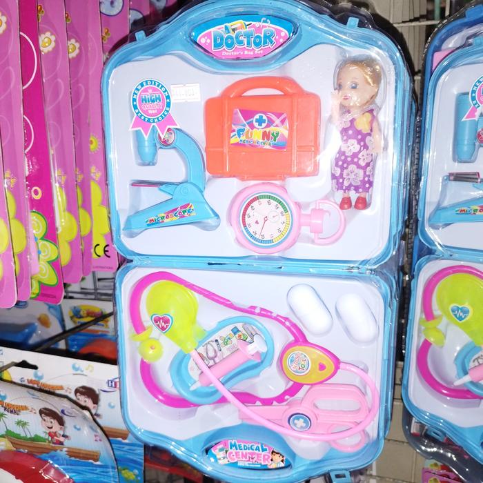 Gambar dokter set koper anak dari Al fazza toys undefined Tokopedia