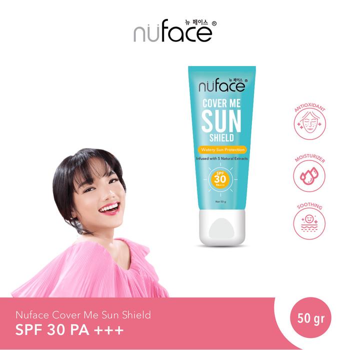 Gambar Nu face Cover Me Sun Shield Watery Sun Protection - SPF 30 dari MearaKosmetik undefined Tokopedia