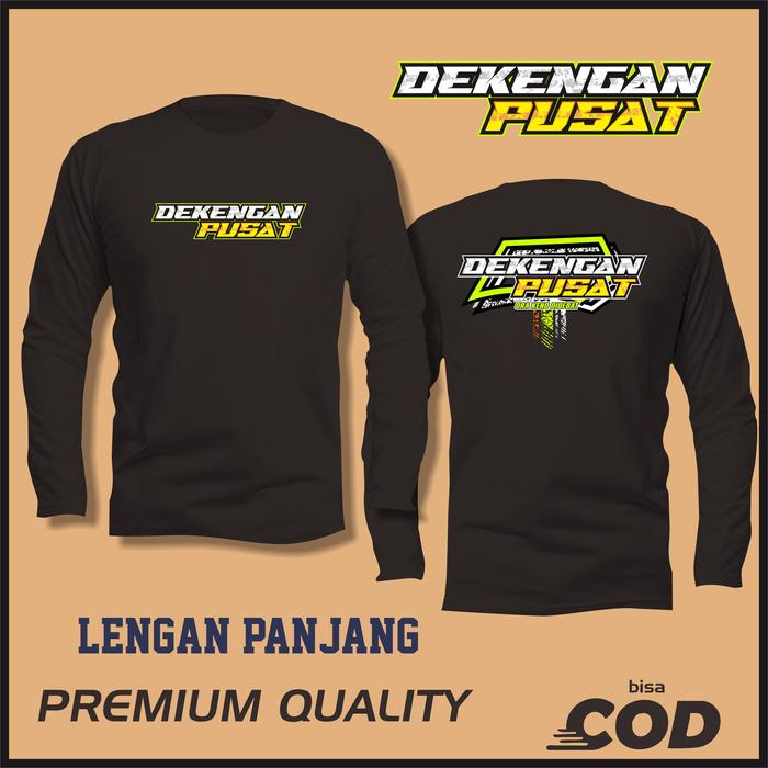 Gambar Kaos Dekengan Pusat ala Gus Iqdam. Kaos Wong Pusat Lengan panjang - Hitam (24s), L dari Skillme Kaos undefined Tokopedia
