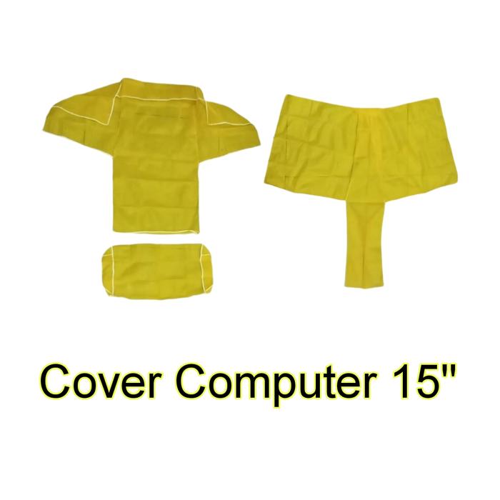 Gambar Cover Set Computer Kain Penutup Komputer Kanvas - 15" dari Mitra Gadget Accessories undefined Tokopedia