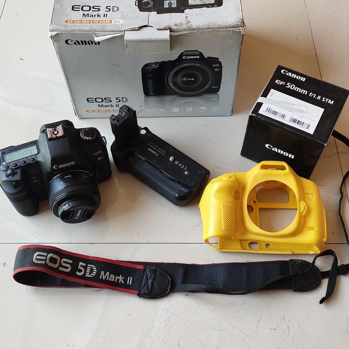 Jual Canon 5d markii lensa canon 50mm stm Flash canon 580