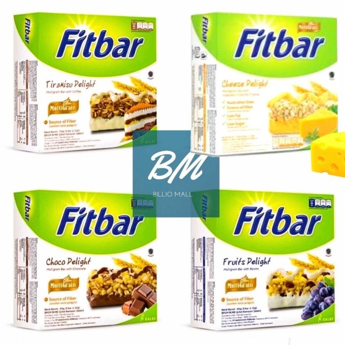 Gambar Fitbar isi 5 Pcs / Fitbar 5 x 22 gr / Fitbar Multigrain 110 gr Camilan - Fruits Delight dari Billio Mall undefined Tokopedia