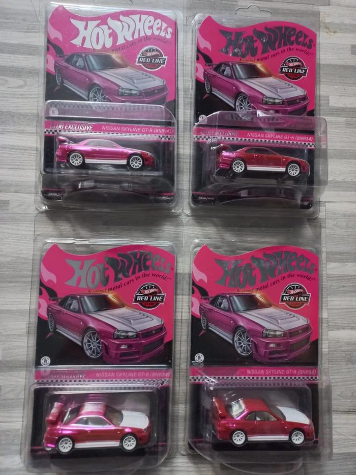 Hot Wheels ホットウィール RLC BNR34 GT-R レッドライン ホット