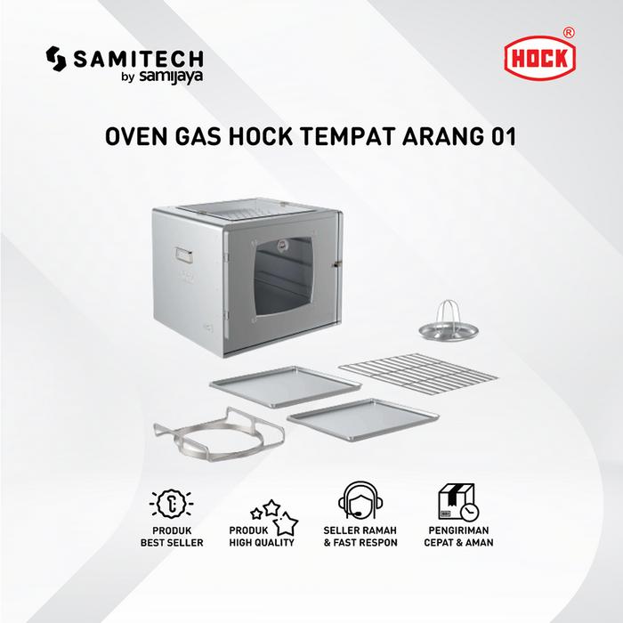 Gambar OVEN HOCK 01 ALUMINIUM TEMPAT ARANG 01 dari samitech.id undefined Tokopedia