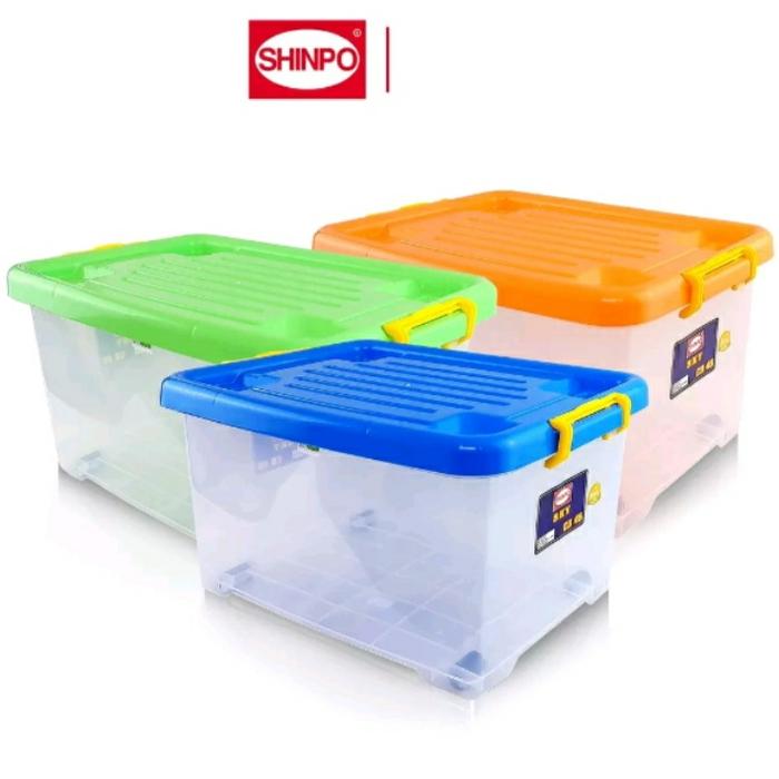 Gambar Kontainer Plastik Shinpo Container Box Tempat Penyimpanan Serbaguna - CB 8 dari Sumberaren undefined Tokopedia