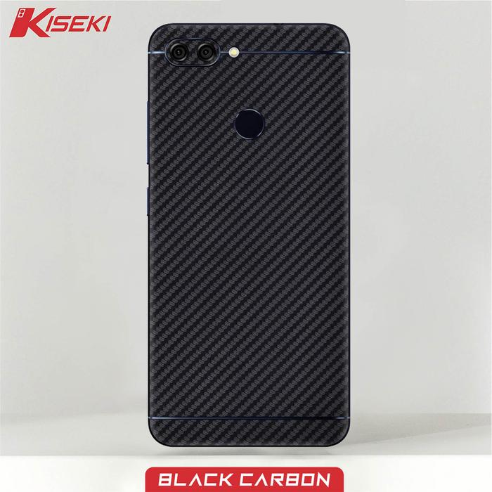 Gambar Kiseki Skin Back Asus ZenFone Max Plus M1 Case Carbon Leather Custom - Black carbon dari Kiseki Skin undefined Tokopedia