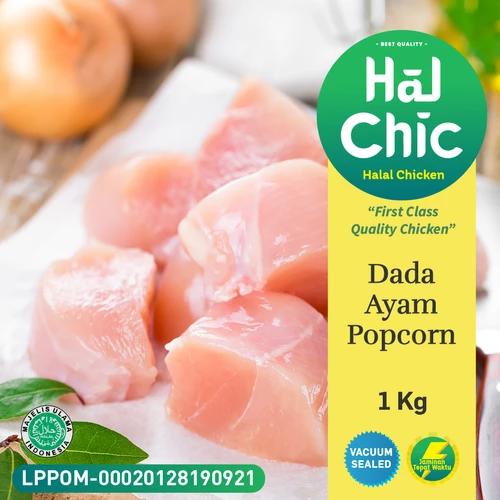 Gambar Dada ayam popcorn HALAL CHICKEN - 1Kg dari HALFRESH undefined Tokopedia
