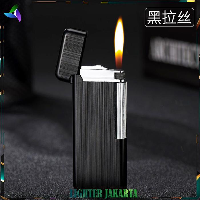 Gambar Korek Api Dupont Api Gas Motif Mobil Xin Fa Lighter XF-805 - Black dari Lighter Jakarta undefined Tokopedia