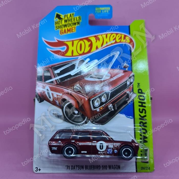 Hot Wheels Datsun Bluebird Wagon 510 Super Treasure Hunt Jual