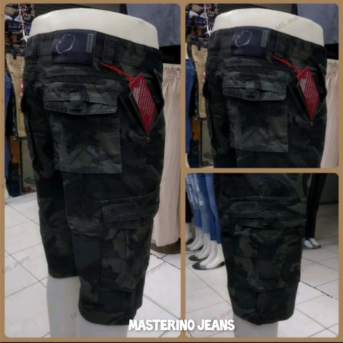 Gambar BAWANG CHENG size 28-38 CELANA PENDEK CARGO LORENG IMPORT / ARMY PRIA - loreng malaysia, 29 dari Masterino Jeans undefined Tokopedia