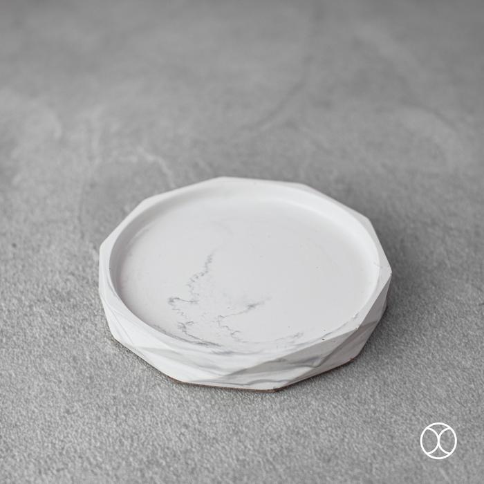 Gambar CONCREATE Single Coaster Acadia / Tatakan Gelas / Alas Gelas / Tray - Marble dari Concreate living undefined Tokopedia
