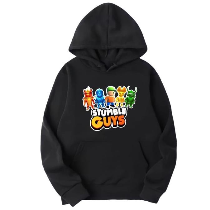 Gambar znn-- Jaket Sweater Hoodie Anak Laki-laki karakter Stumble Guys - Hitam (Stumble), S (4-6th) dari radenjoyo510@ undefined Tokopedia