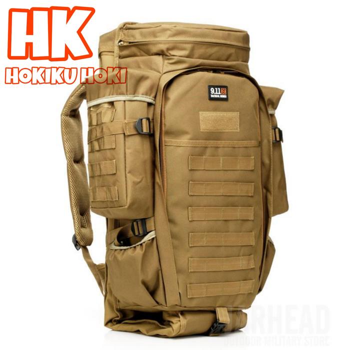 Gambar Tas Ransel Senapan 9.11 Gunbag Tactical Hunting Airsofter 2in1 Import - Krem dari Hokiku Hoki undefined Tokopedia