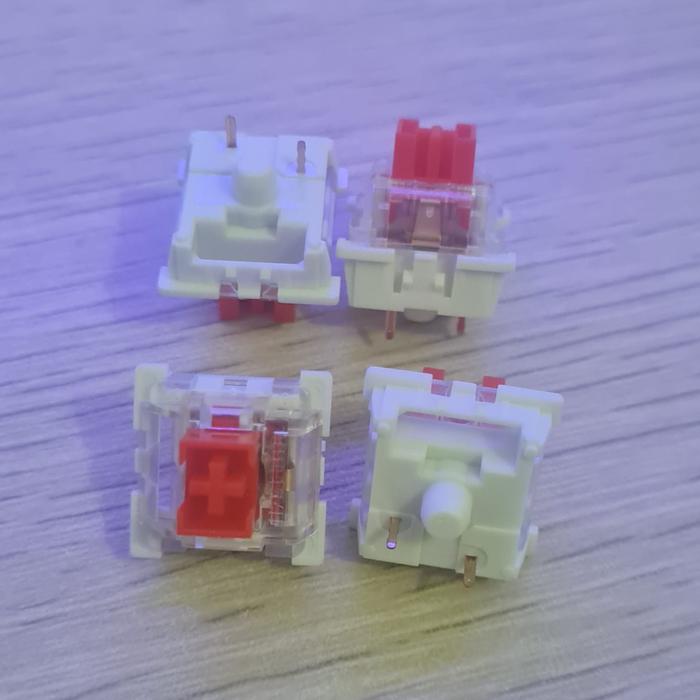 Gambar Outemu Mechanical Keyboard Switch 3 Pin Blue Red Brown Switches Dustproof - Red dari Wijaya Gaming Shop undefined Tokopedia