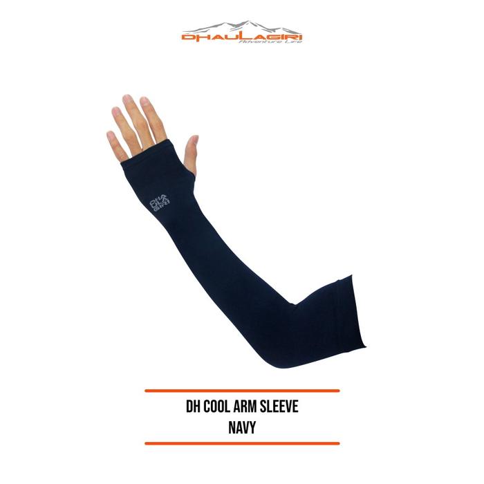Gambar Manset Tangan Dhaulagiri Cool Arm Sleeve - Navy dari Kayak Outdoor undefined Tokopedia