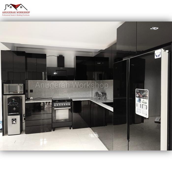 Gambar Kitchen set minimalis custome, Mr.Daryl - Kelapa Gading (Down Payment) dari Anugerah Workshop undefined Tokopedia
