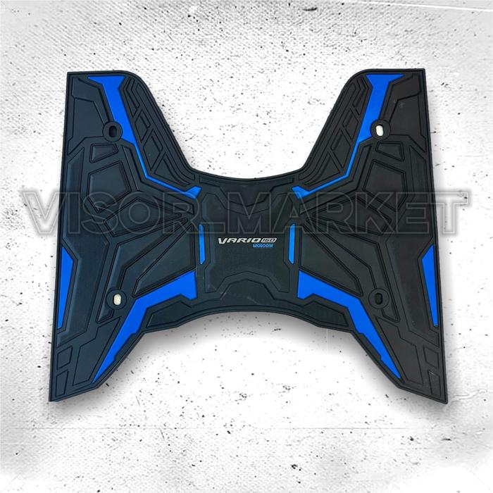 Gambar KARPET MOTOR HONDA VARIO 160 PIJAKAN KAKI MOTOR VARIO 160 ABS CBS - Biru dari Visor Market undefined Tokopedia
