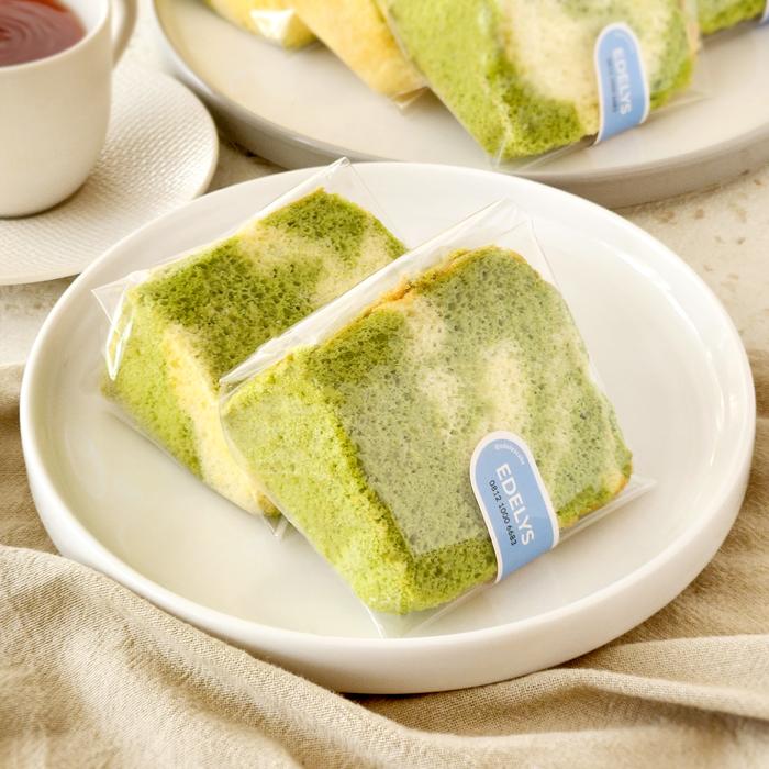 Gambar sliced cake chiffon 100% pandan asli dan lembut - Pandan Cheese dari Edelys undefined Tokopedia
