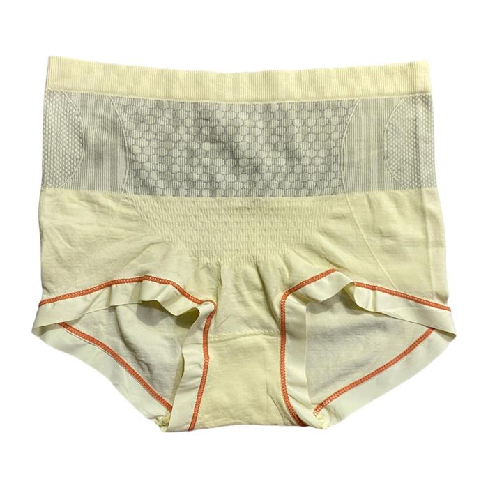 Gambar CP1277 CELANA DALAM MODEL KORSET PELANGSING TUBUH WANITA IMPORT COD - Kuning dari Mymallstore undefined Tokopedia