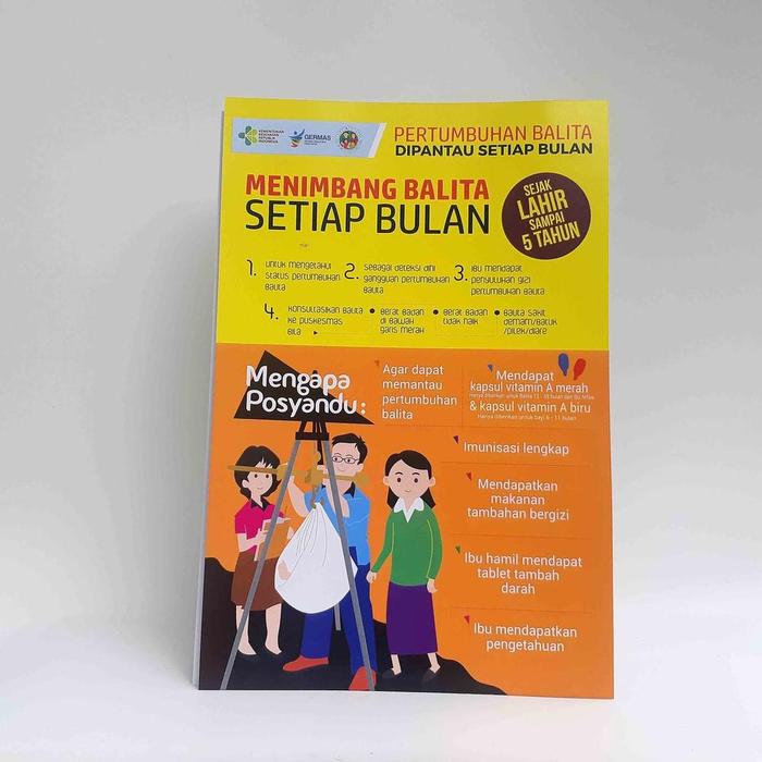 Gambar Poster 12 Indikator Keluarga Sehat - Menimbang Balita di Posyandu, - 1 Poster dari navi44 undefined Tokopedia