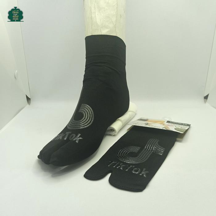 Gambar BELI 1 ISI 6 Kaos kaki Jempol Matakaki Motif Logo TikTok GROSIR - Hitam dari Siman Shop undefined Tokopedia