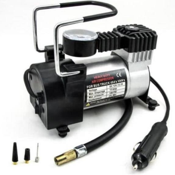 Gambar Kompresor mini pompa ban mobil elektrik heavy duty air compressor HOPL - KOMPRESSOR, BUBBLE dari mutia113 undefined Tokopedia