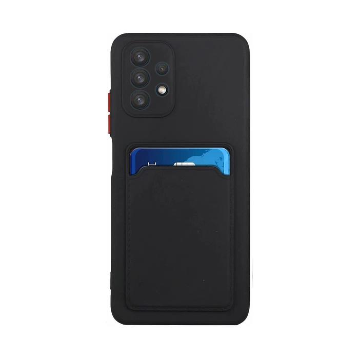 Gambar Xiaomi Redmi 9A 9C 9T Note 8 9 10 10s Soft Case Slot Card Casing Kartu - Hitam, Redmi 9A dari Casemarket undefined Tokopedia
