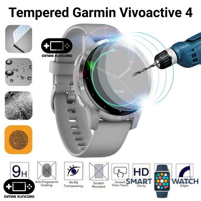 Jual Tempered Garmin Vivoactive antigores glass screen protector