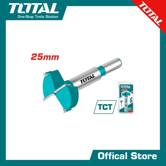 Gambar TOTAL Forstner drill bits/mata bor TCT blade for wood drilling - 25mm dari Totaltoolsmakassar undefined Tokopedia